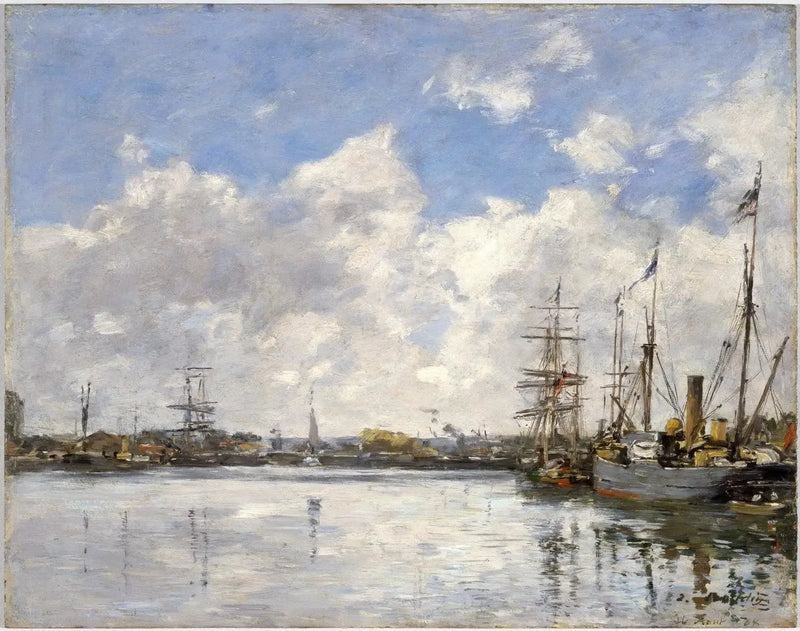 Le Havre, le port - Eugène Boudin
