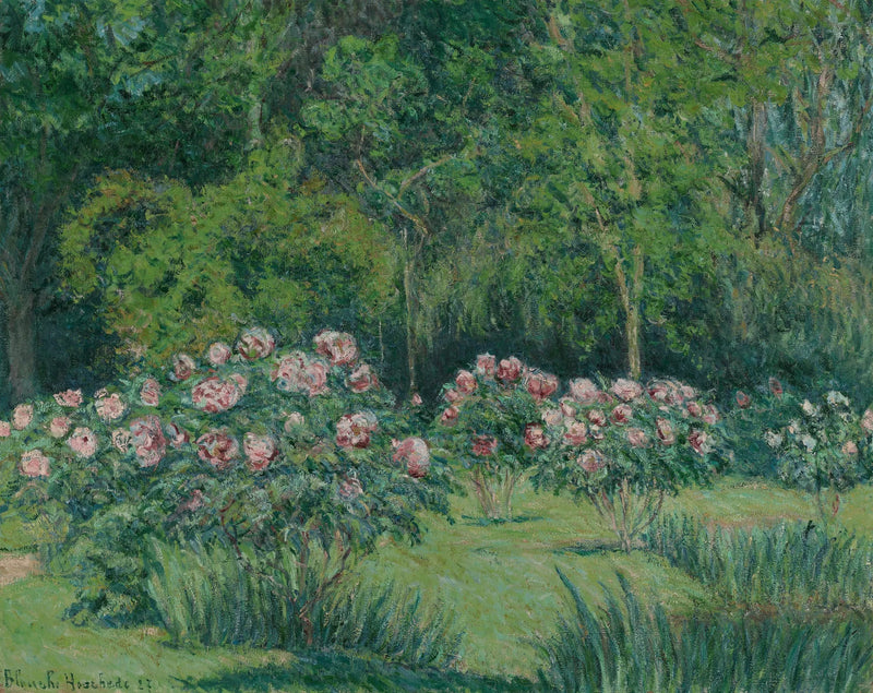Le jardin de Giverny - Blanche Hoschedé Monet