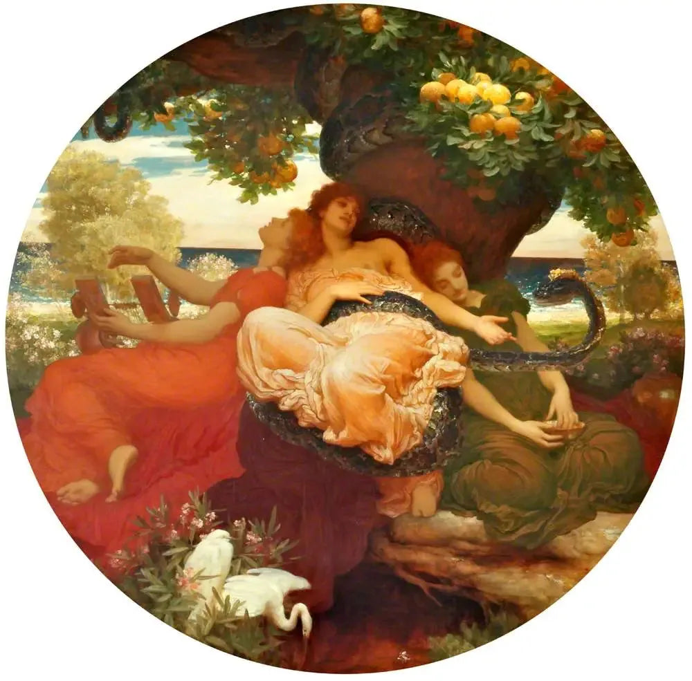 Le Jardin des Hespérides - Frederic Leighton image 1 copie de tableau peinte à la main