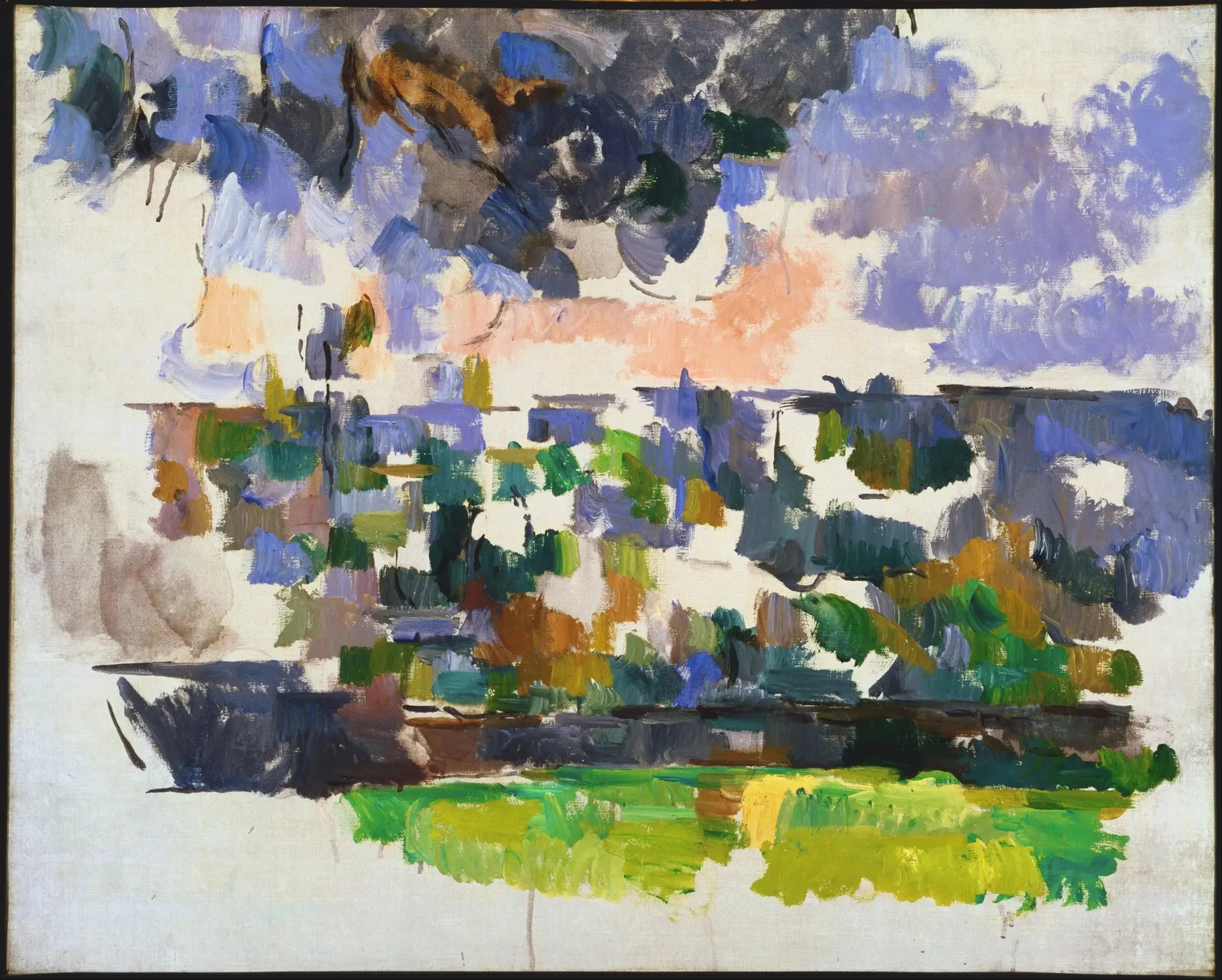 Le Jardin des Lauves - Paul Cézanne image 1 reproduction artisanale de tableau