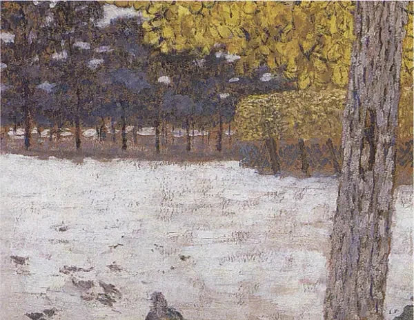 Le jardin des Tuileries - Édouard Vuillard image 1 reproduction de peinture à l’huile