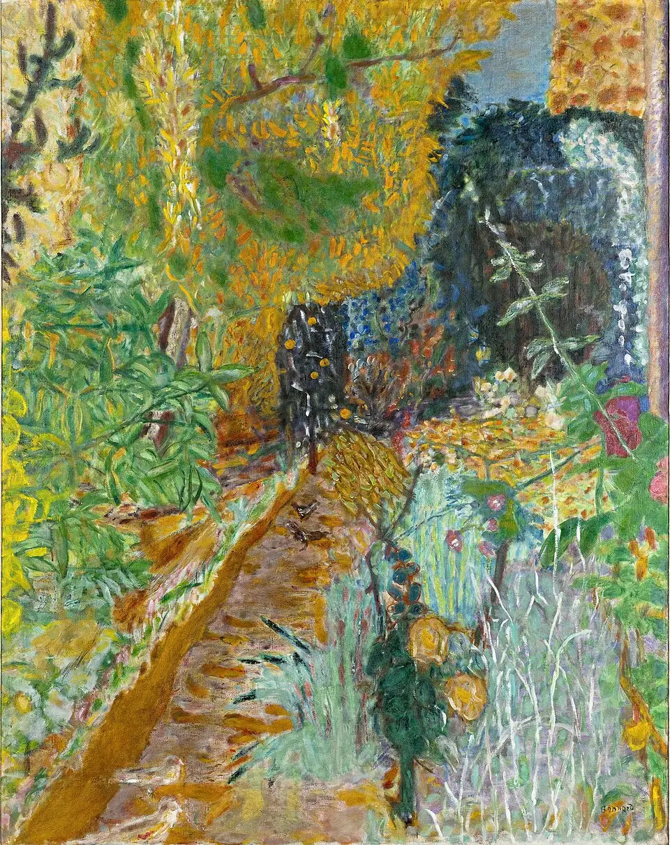 Le jardin - Pierre Bonnard image 1 tableau peint à l’huile sur toile