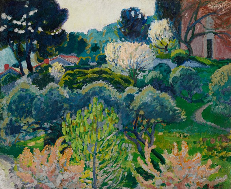 Le jardin provençal - Armand Guillaumin image 1 reproduction réalisée par Alpha Reproduction