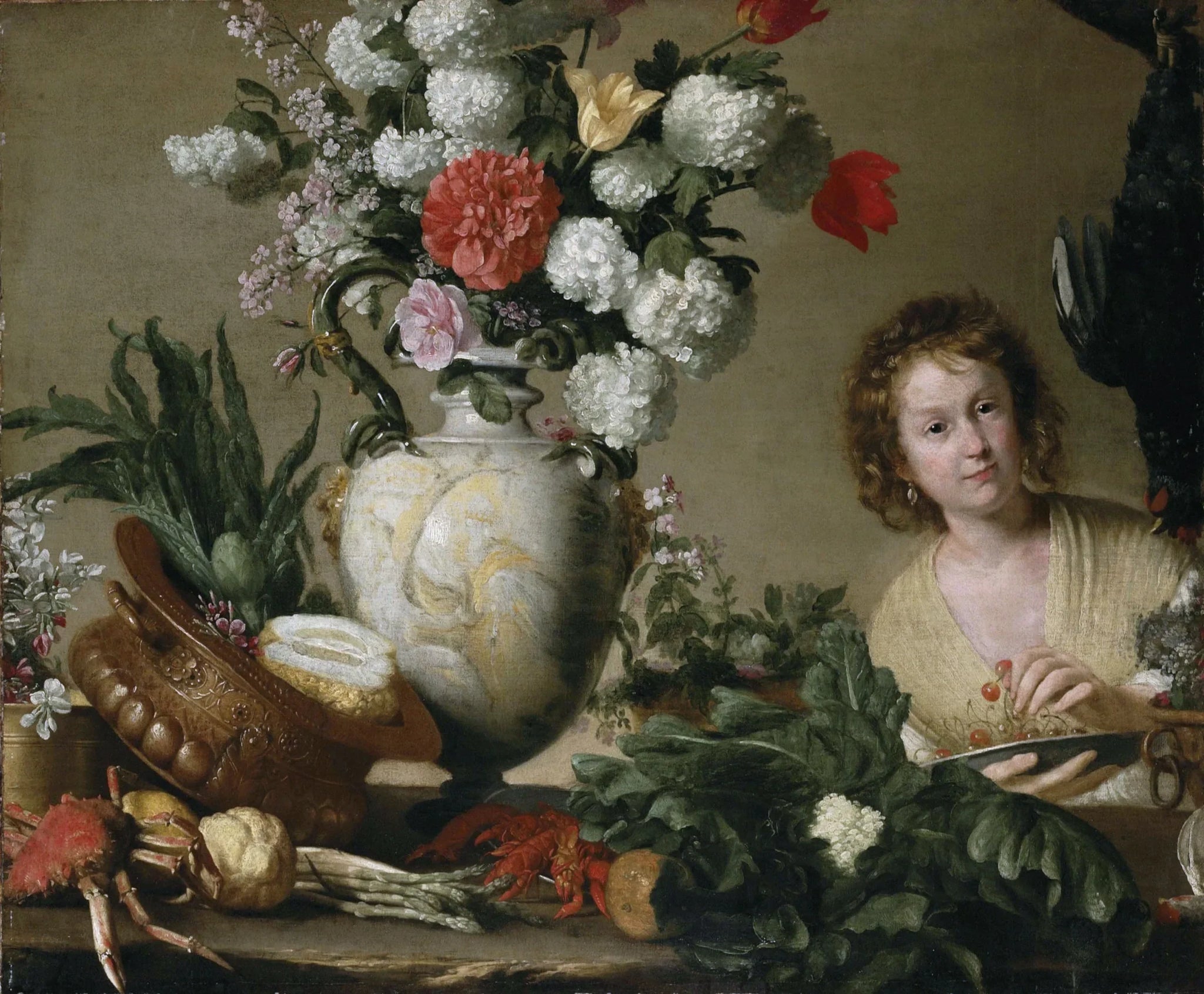 Le jardinier - Bernardo Strozzi image 1 reproduction de peinture à l’huile