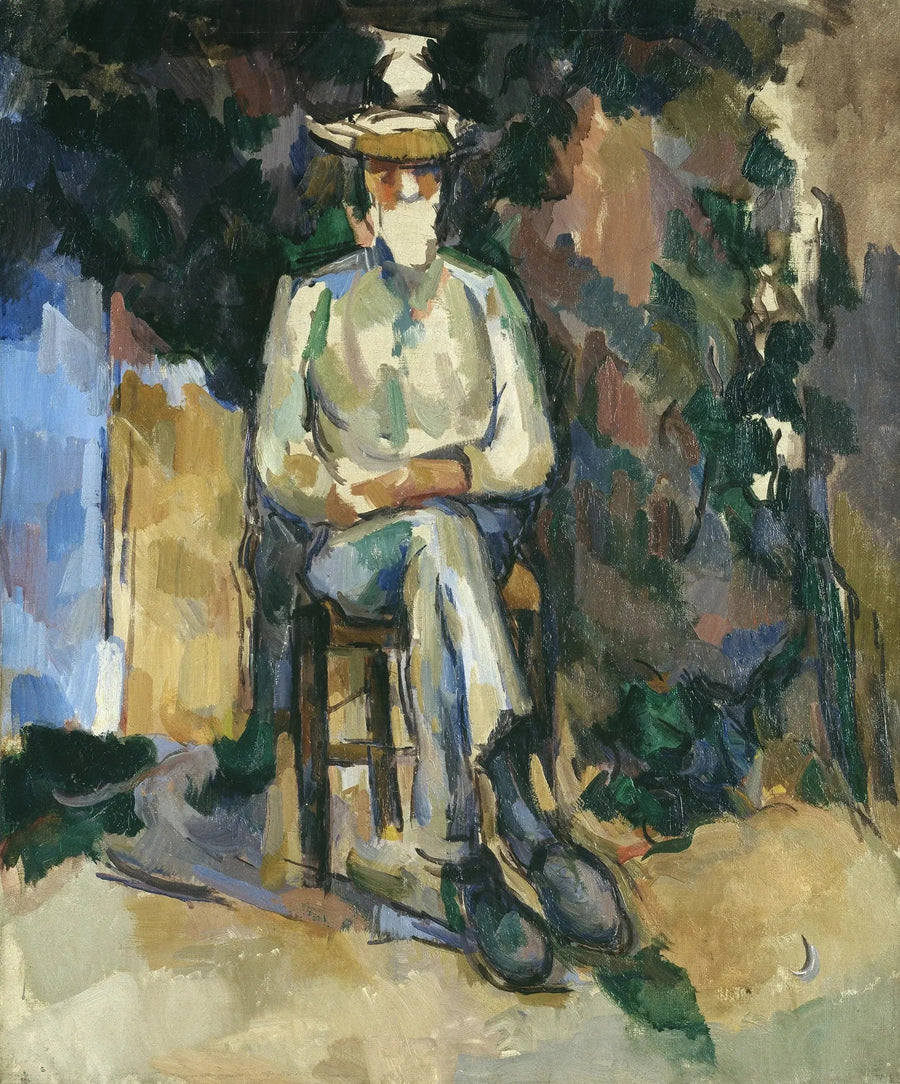 Le Jardinier Vallier - Paul Cézanne