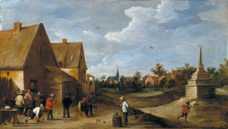Le jeu de quilles - David Teniers le Jeune