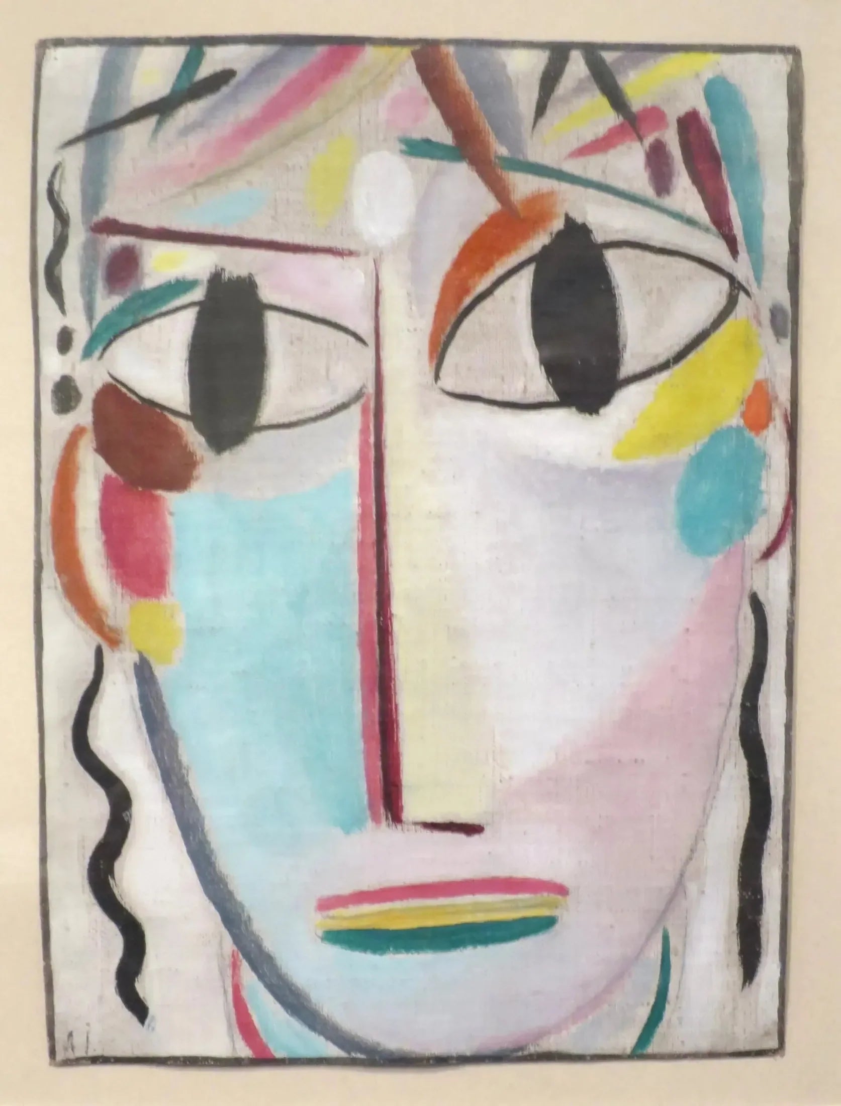 Le jeune Christ - Alexej von Jawlensky image 1 tableau peint à l’huile sur toile