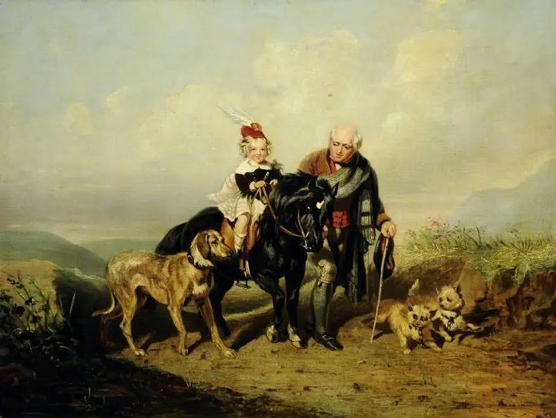 Le jeune Laird - Edwin Henry Landseer image 1 reproduction réalisée par Alpha Reproduction