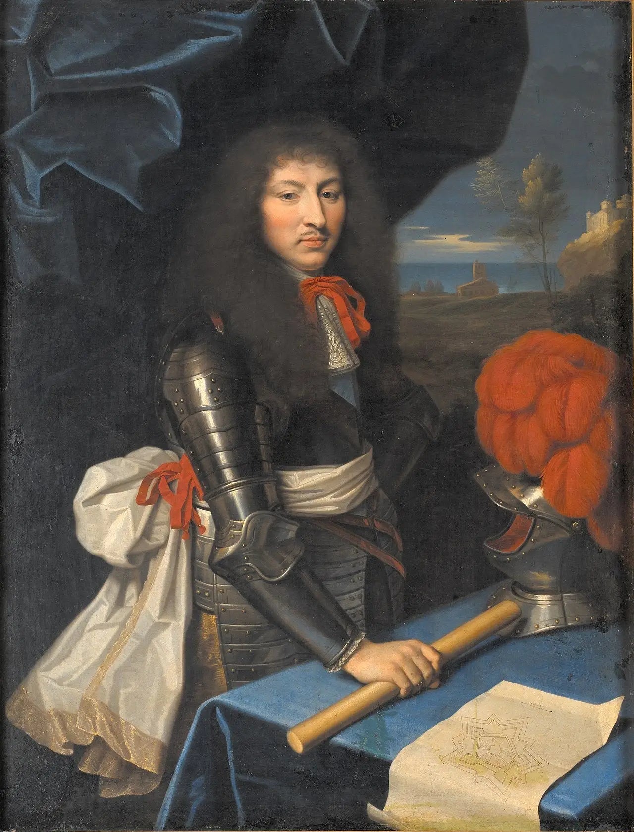 Le jeune Louis XIV - Pierre Mignard image 1 copie de tableau peinte à la main
