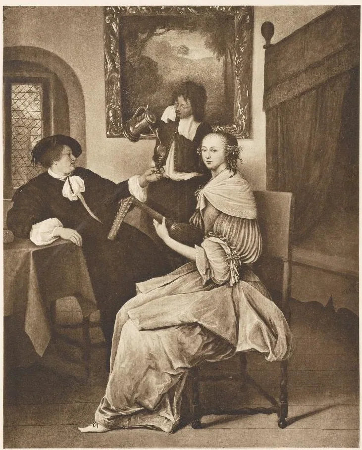 Le joueur de luth, ou scène familiale - Jan Steen