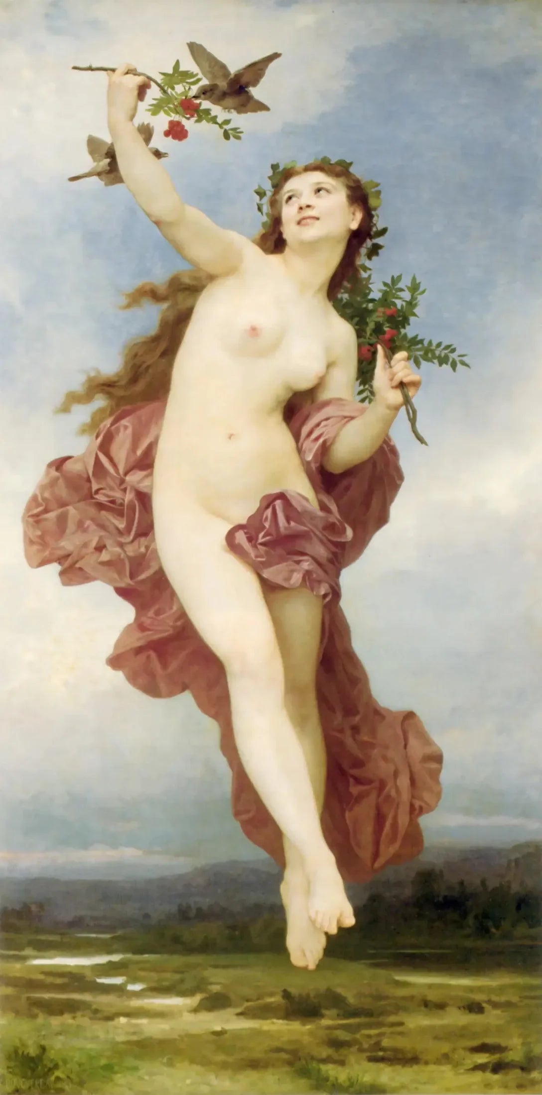 Le Jour - Bouguereau image 1 reproduction artisanale de tableau