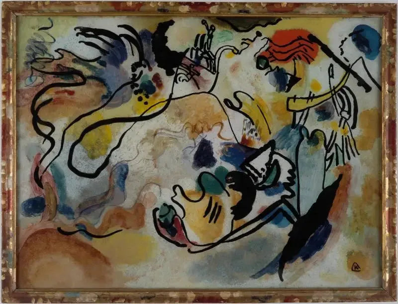 Le Jour du Jugement dernier - Vassily Kandinsky image 1 reproduction d’œuvre d’art à l’huile