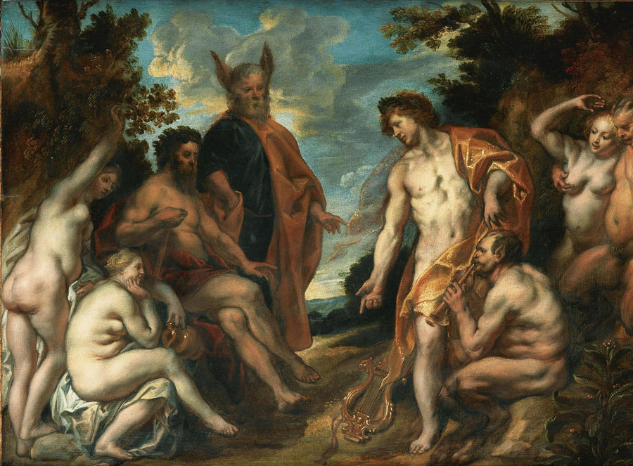 Le jugement de Midas dans le combat entre Apollon et Pan - Jacob Jordaens
