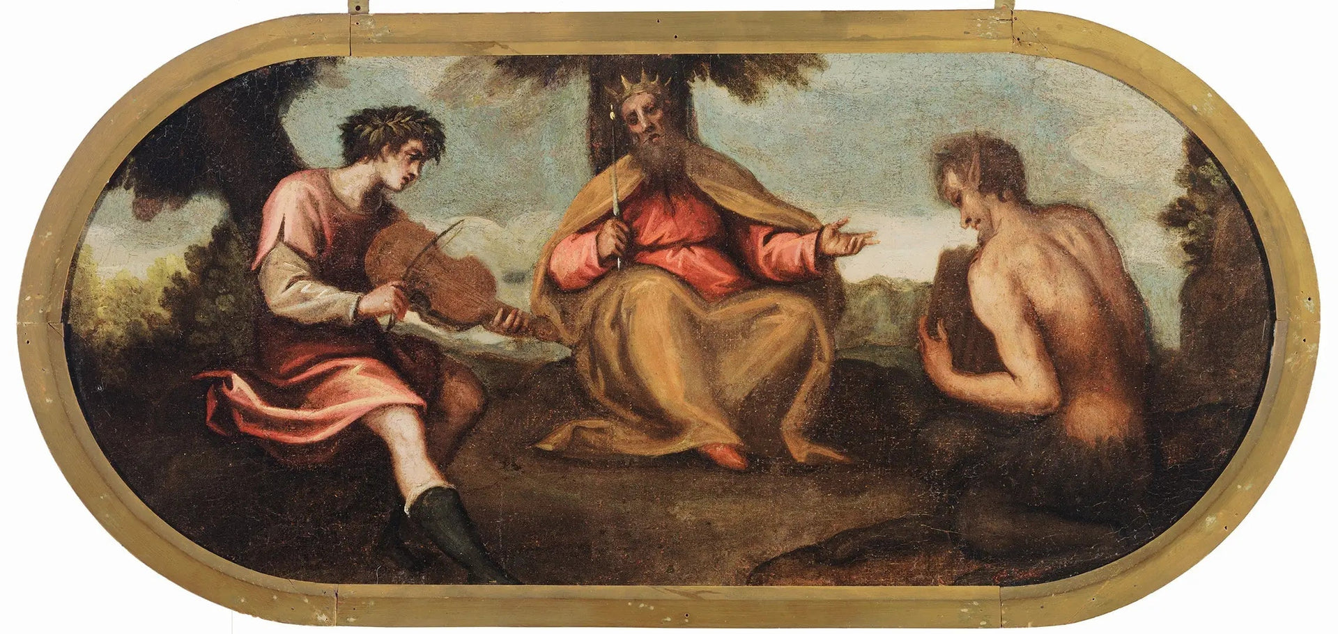 Le jugement de Midas - Paul Véronèse image 1 reproduction artisanale de tableau