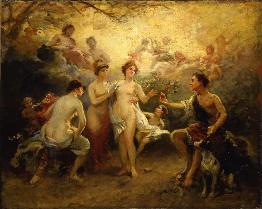 Le Jugement de Paris - Henri-Pierre Picou image 1 reproduction de peinture à l’huile