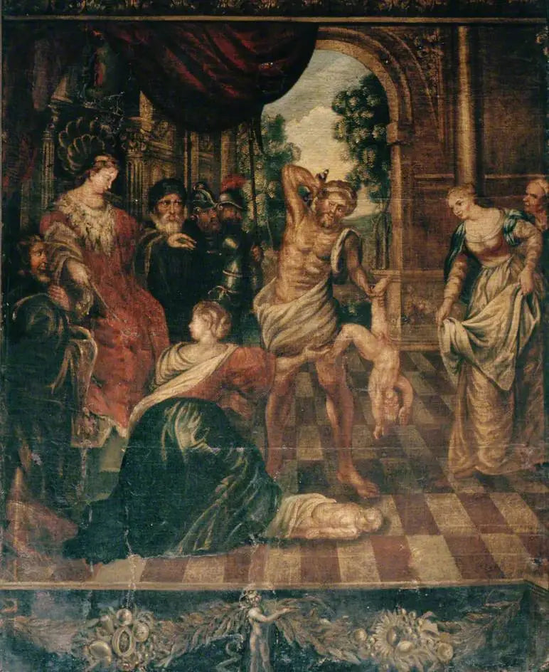 Le jugement de Salomon - Peter Paul Rubens image 1 reproduction artisanale de tableau