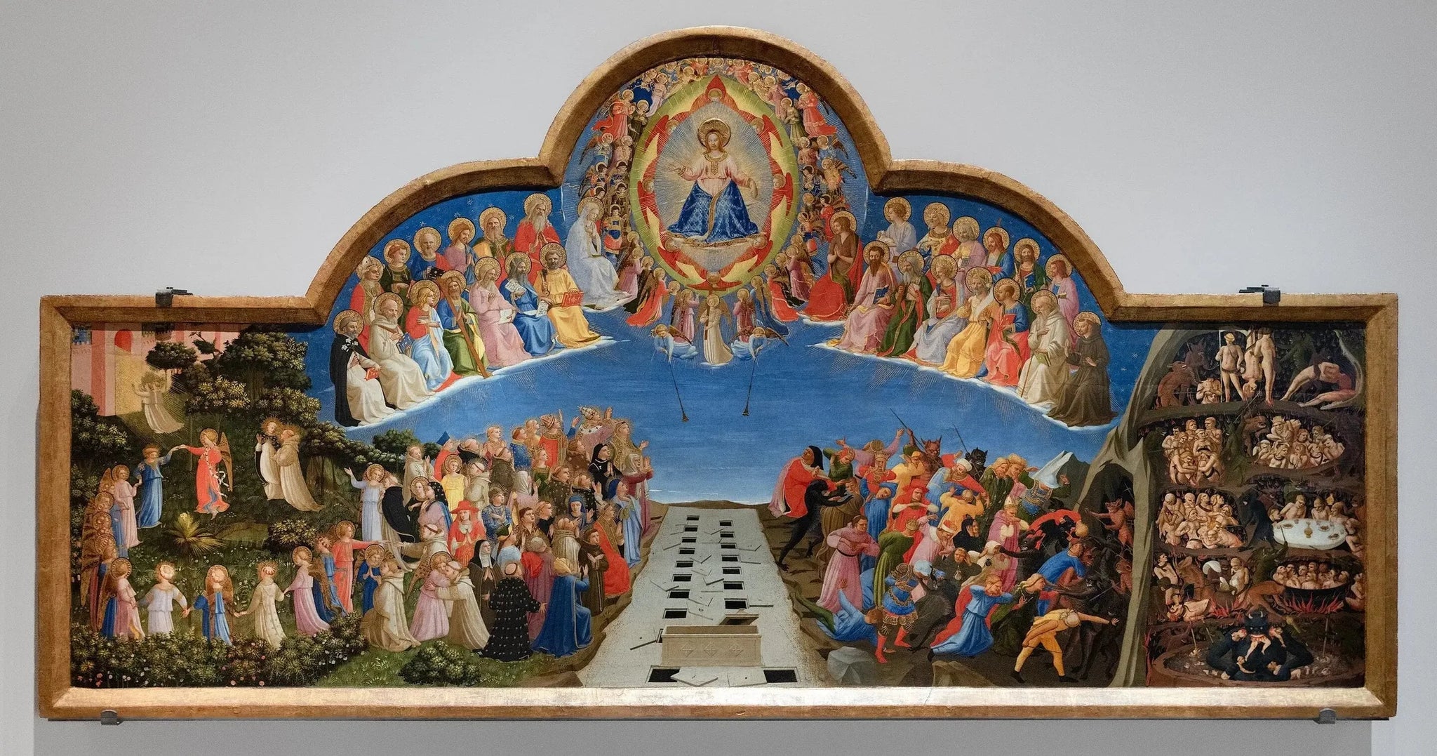 Le Jugement dernier - Fra Angelico image 1 reproduction d’œuvre d’art à l’huile