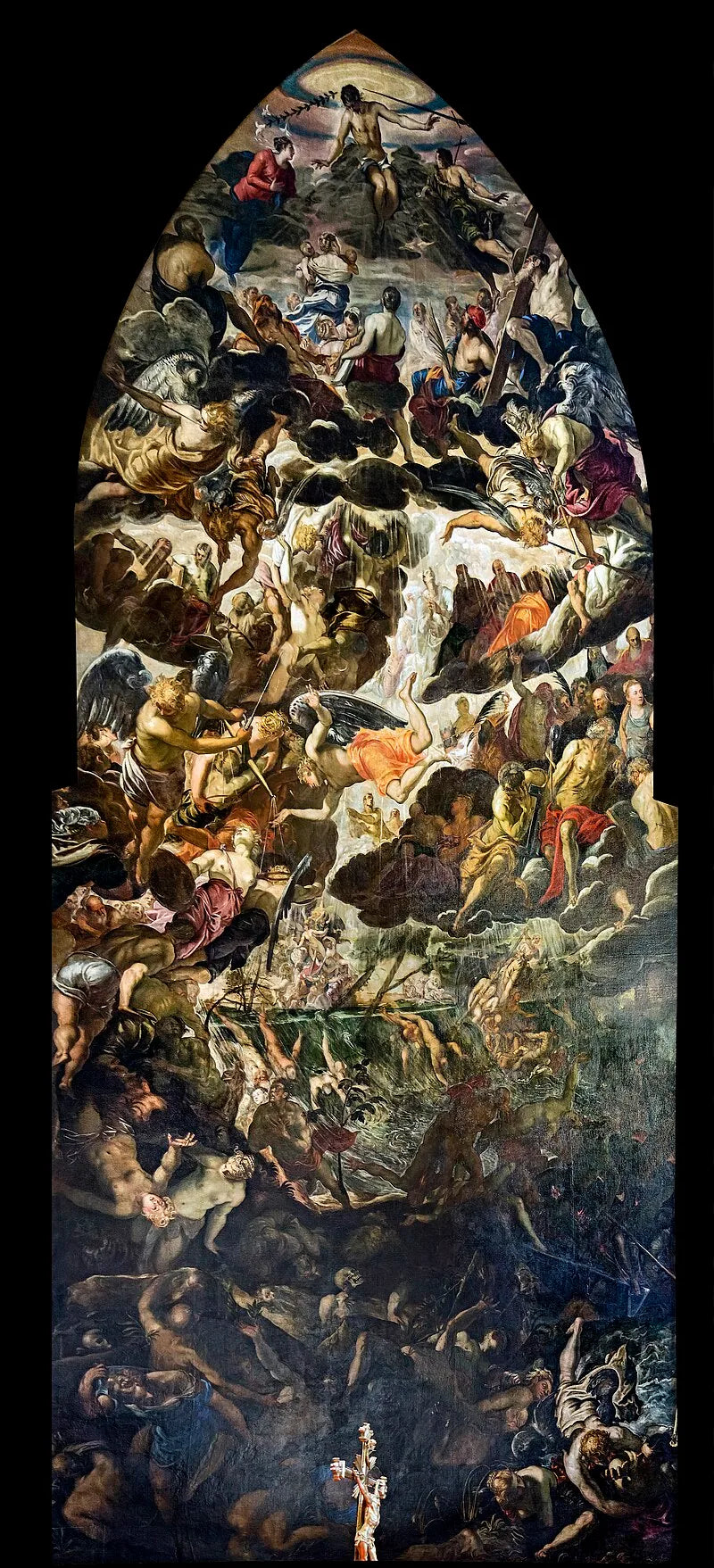 Le jugement dernier - Jacopo Tintoretto image 1 reproduction de peinture à l’huile