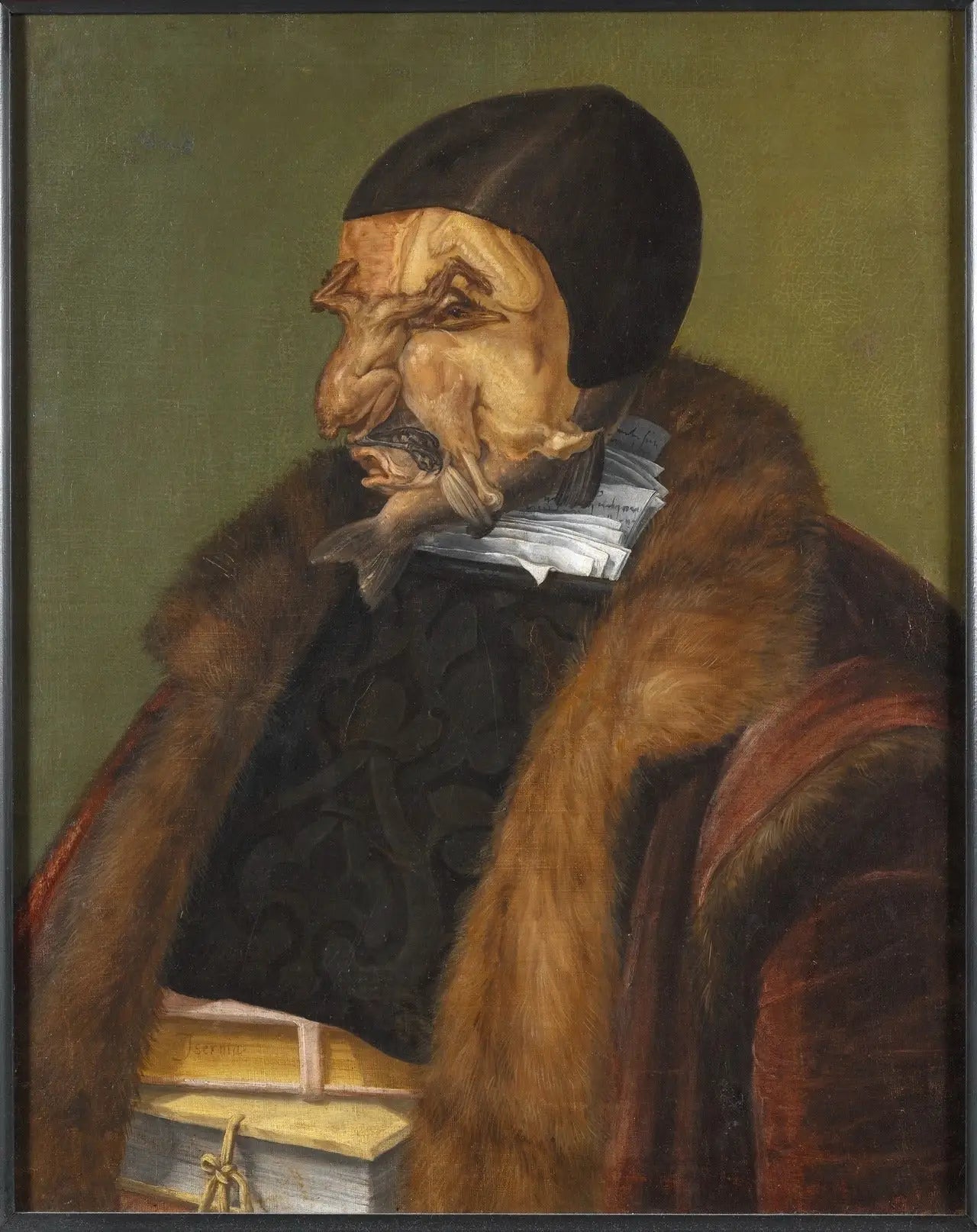 Le Juriste - Giuseppe Arcimboldo image 1 reproduction de peinture à l’huile