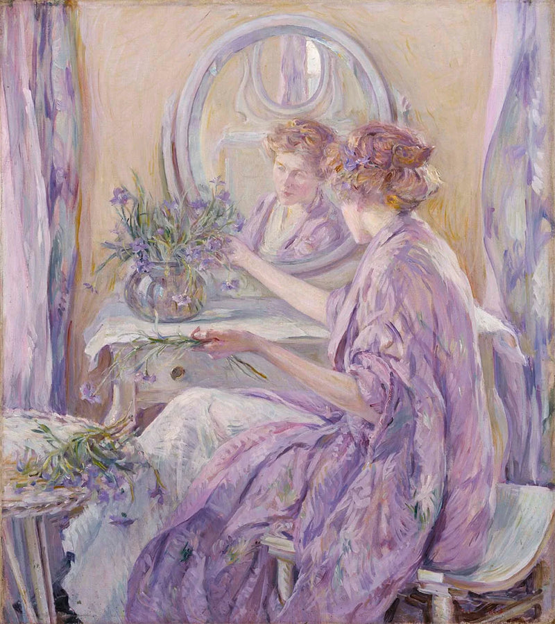 Le kimono violet - Robert Lewis Reid