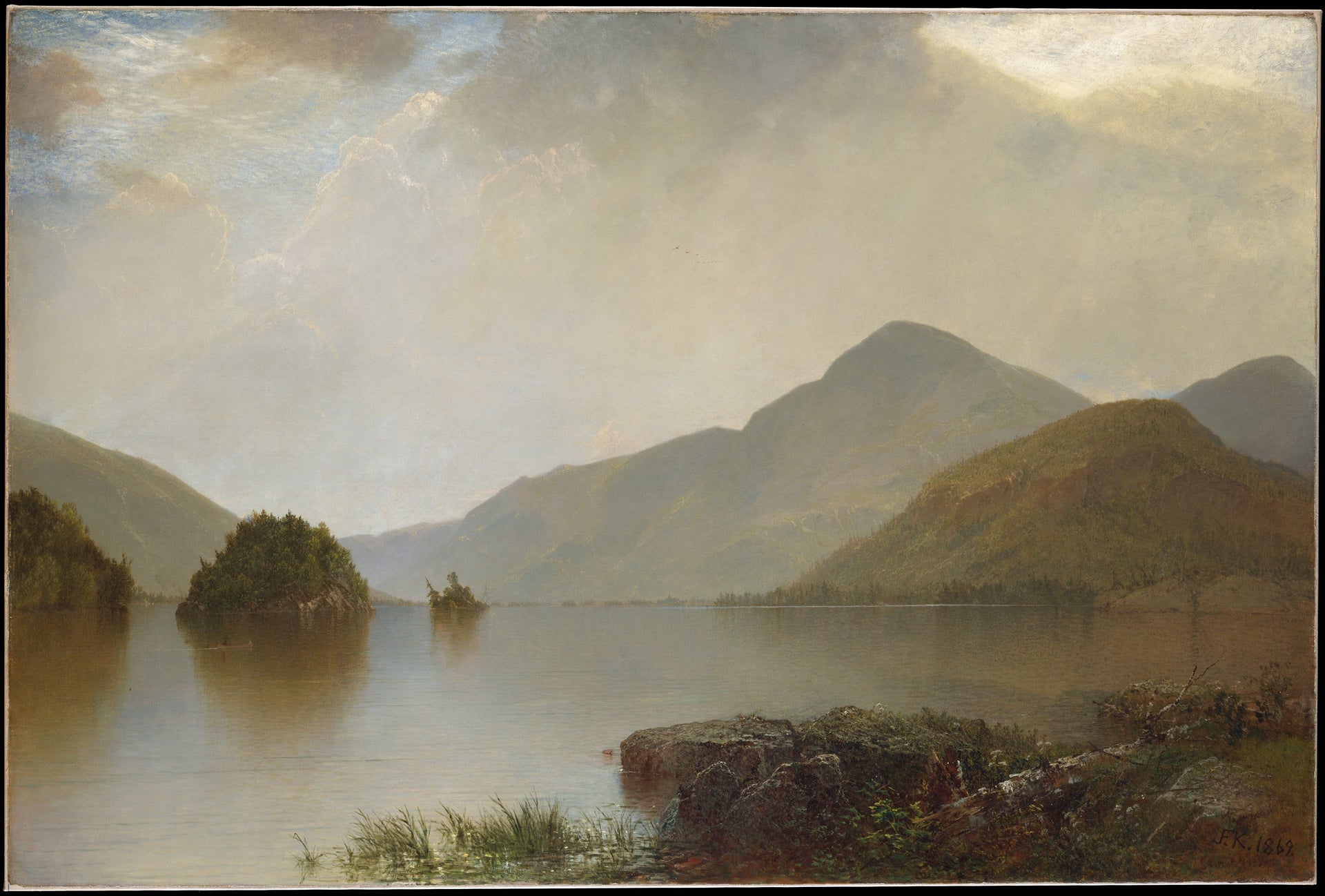 Le Lac George, John Frederick Kensett