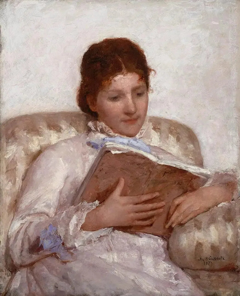Le lecteur - Mary Cassatt