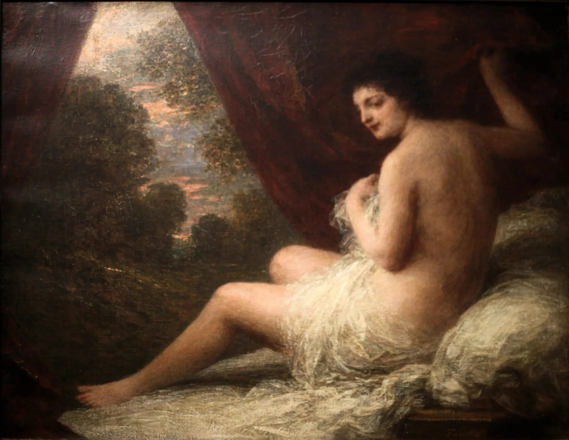 Le Lever - Henri Fantin-Latour image 1 tableau peint à l’huile sur toile