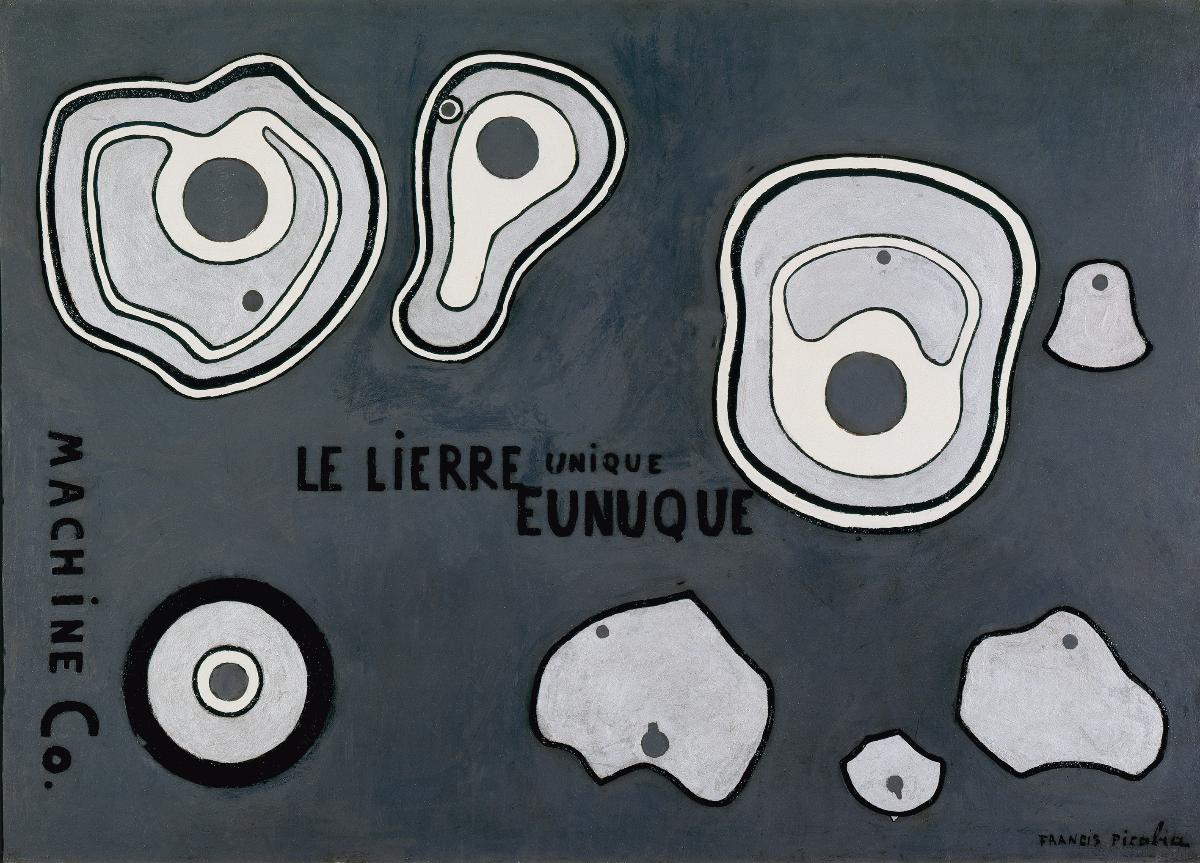 Le Lierre unique eunuque - Francis Picabia image 1 copie de tableau peinte à la main