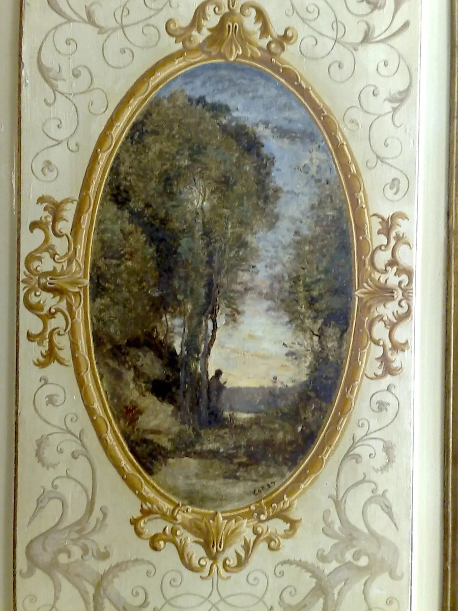 Le liseur - Jean-Baptiste Camille Corot