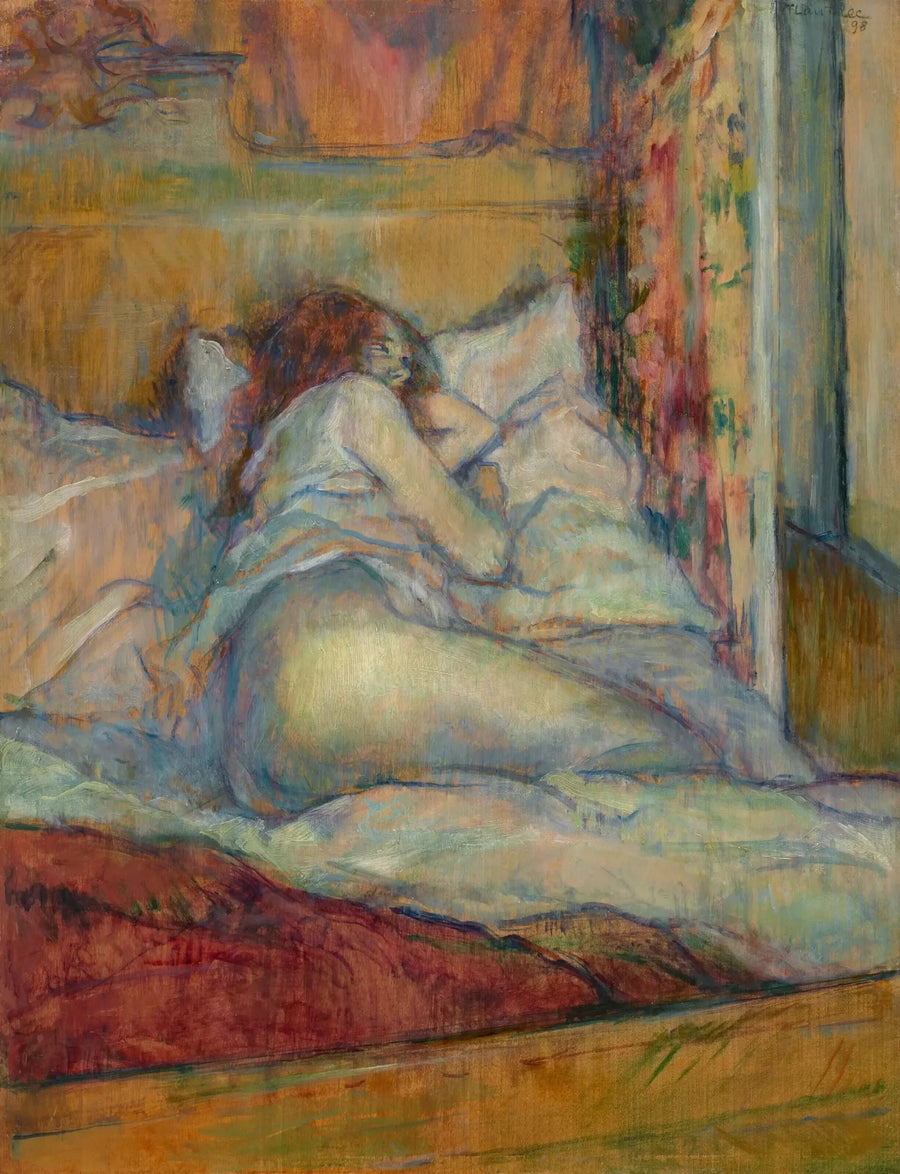 Le Lit - Henri de Toulouse-Lautrec