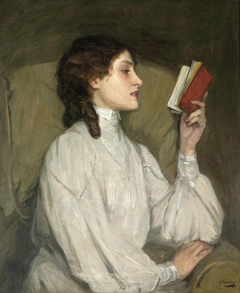 Le Livre Rouge - John Lavery image 1 copie de tableau peinte à la main
