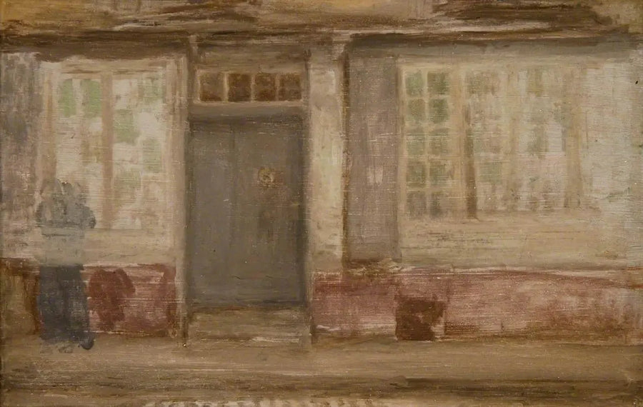 Le Logement du Prêtre, Dieppe - James Abbott McNeill Whistler