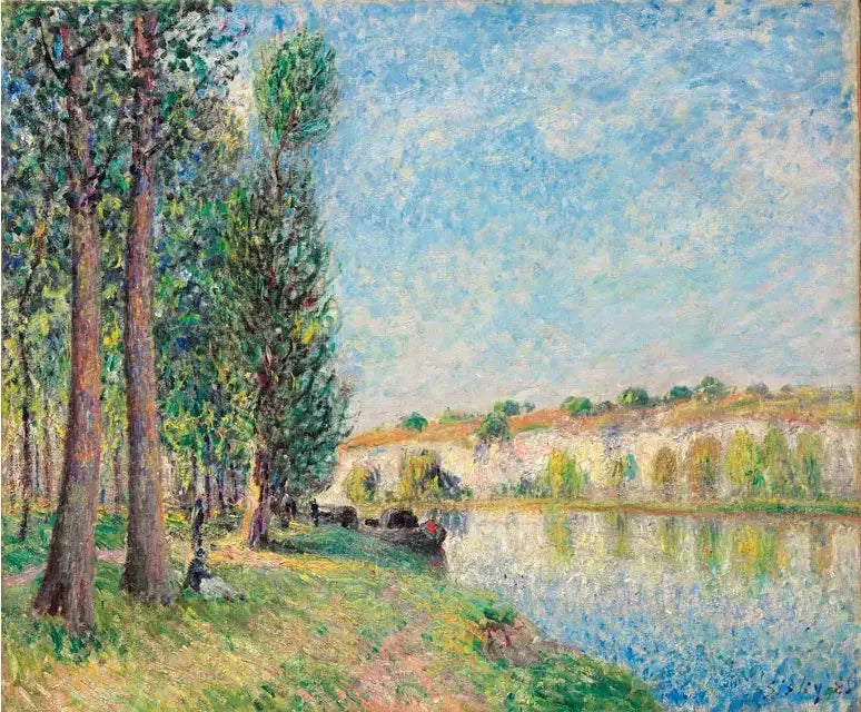 Le Loing à Moret - Alfred Sisley