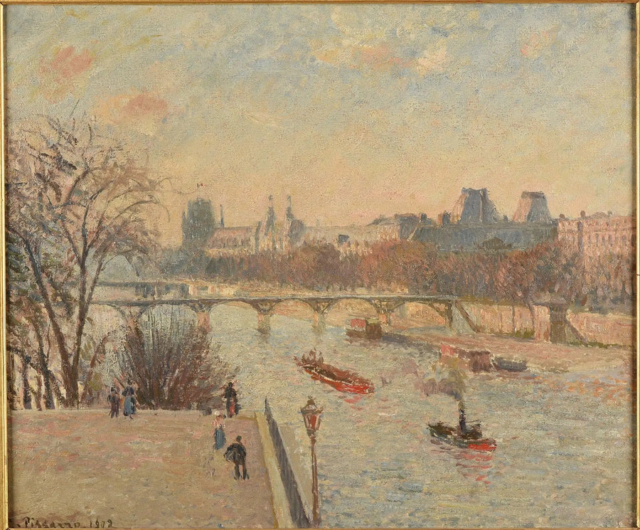 Le Louvre - Camille Pissarro