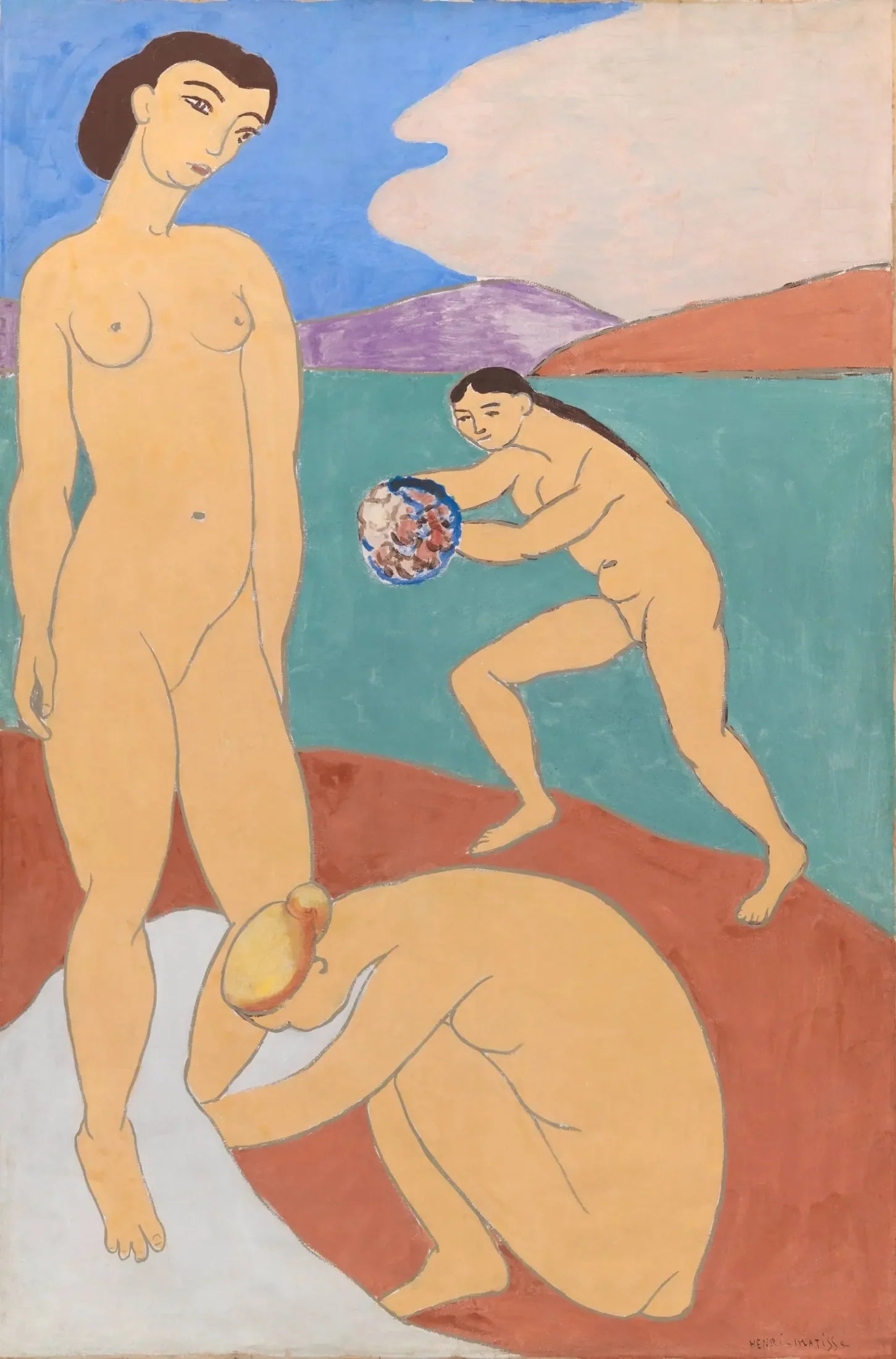 Le Luxe II - Henri Matisse image 1 copie peinte à la main à l’huile