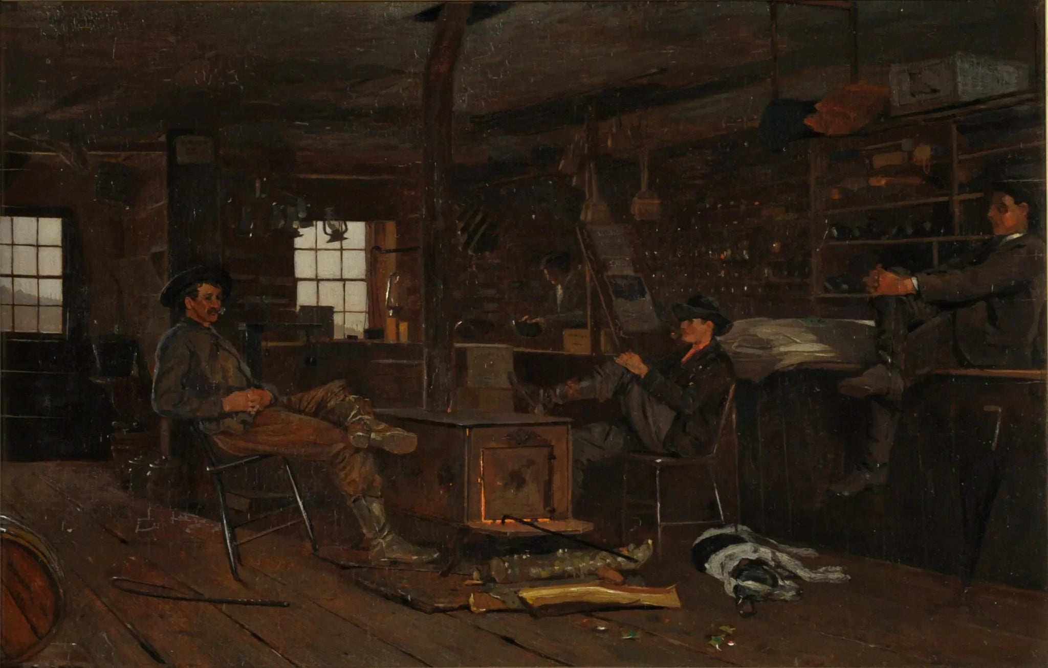 Le magasin de campagne - Winslow Homer image 1 reproduction d’œuvre d’art à l’huile