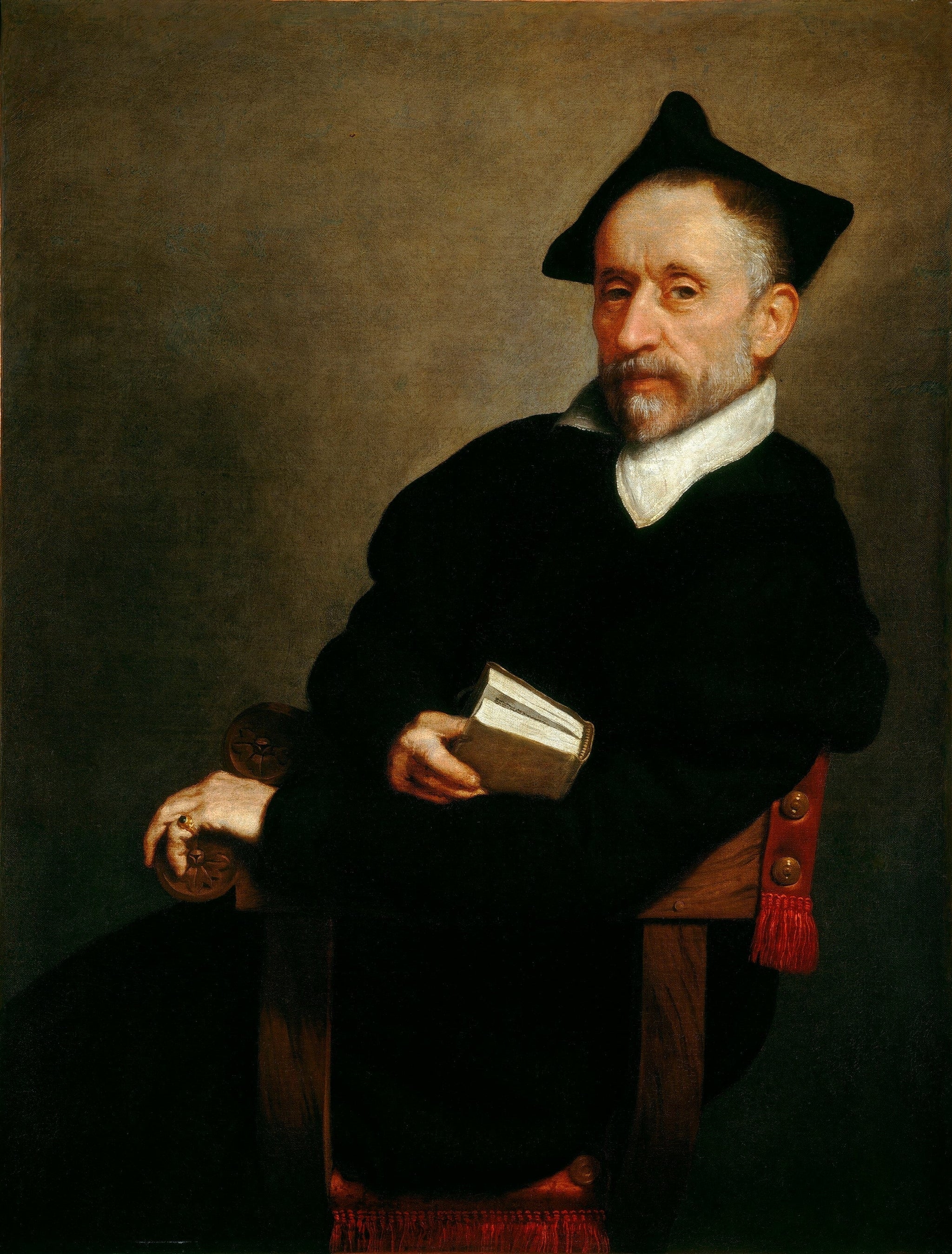 Le maître d'école - Giovanni Battista Moroni image 1 copie peinte à la main à l’huile