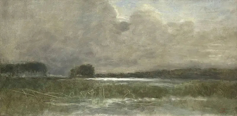 Le Marais d'Arleux - Jean-Baptiste Camille Corot image 1 reproduction d’œuvre d’art à l’huile