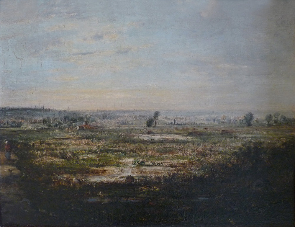 Le marais - Théodore Rousseau image 1 tableau peint à l’huile sur toile
