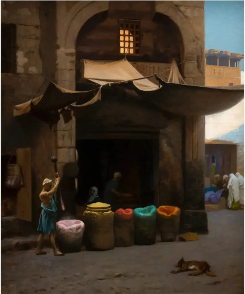 Le Marchand de couleurs - Jean-Léon Gérôme