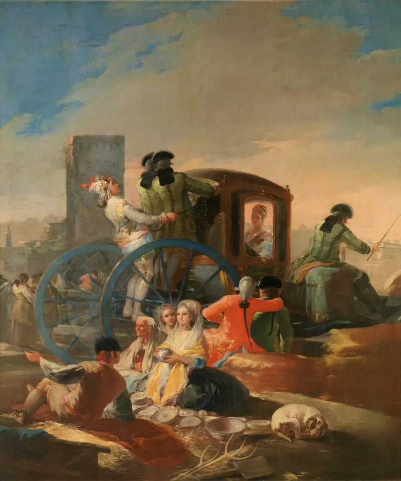 Le Marchand de vaisselle - Francisco de Goya