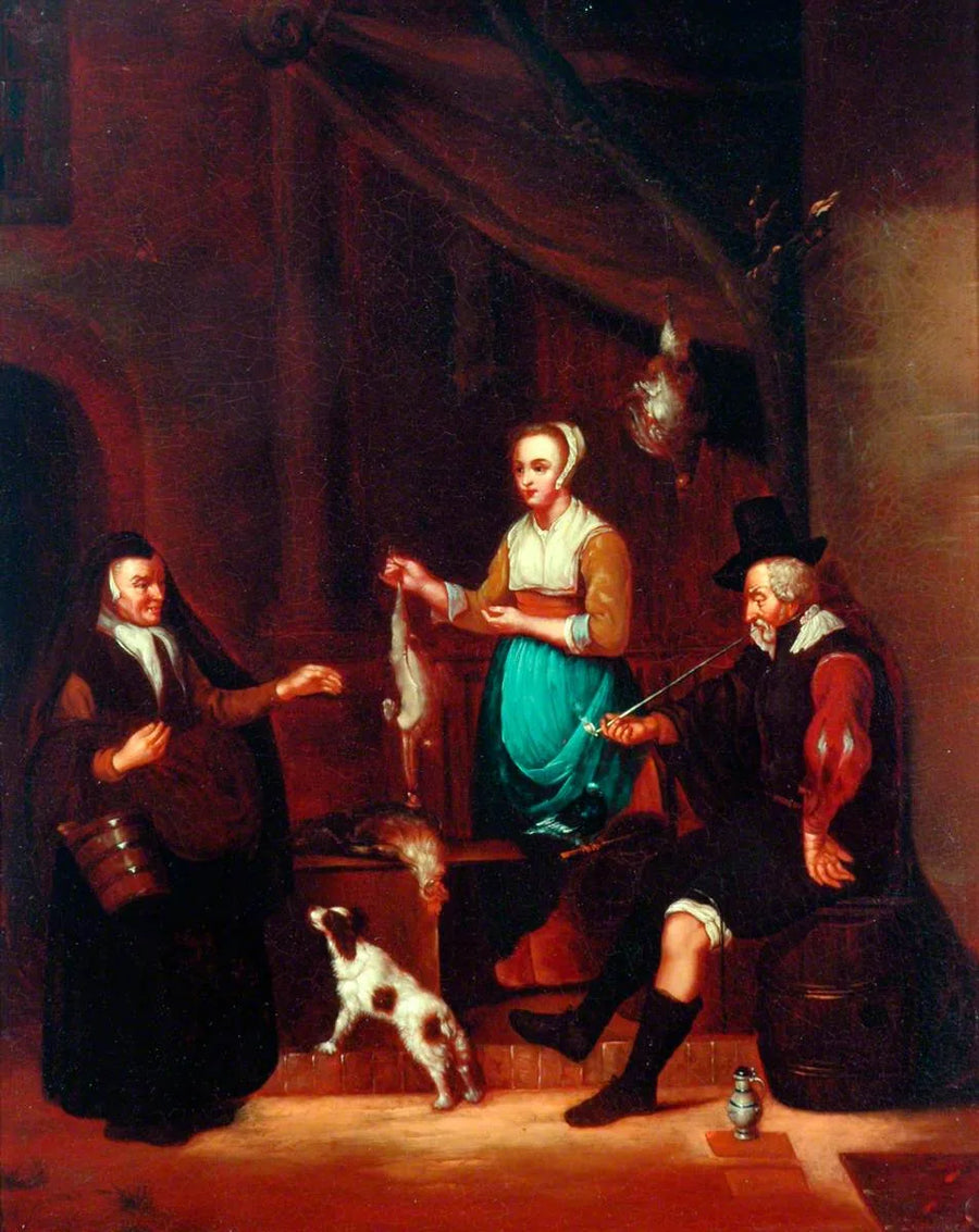 Le marchand de volaille - Gabriel Metsu