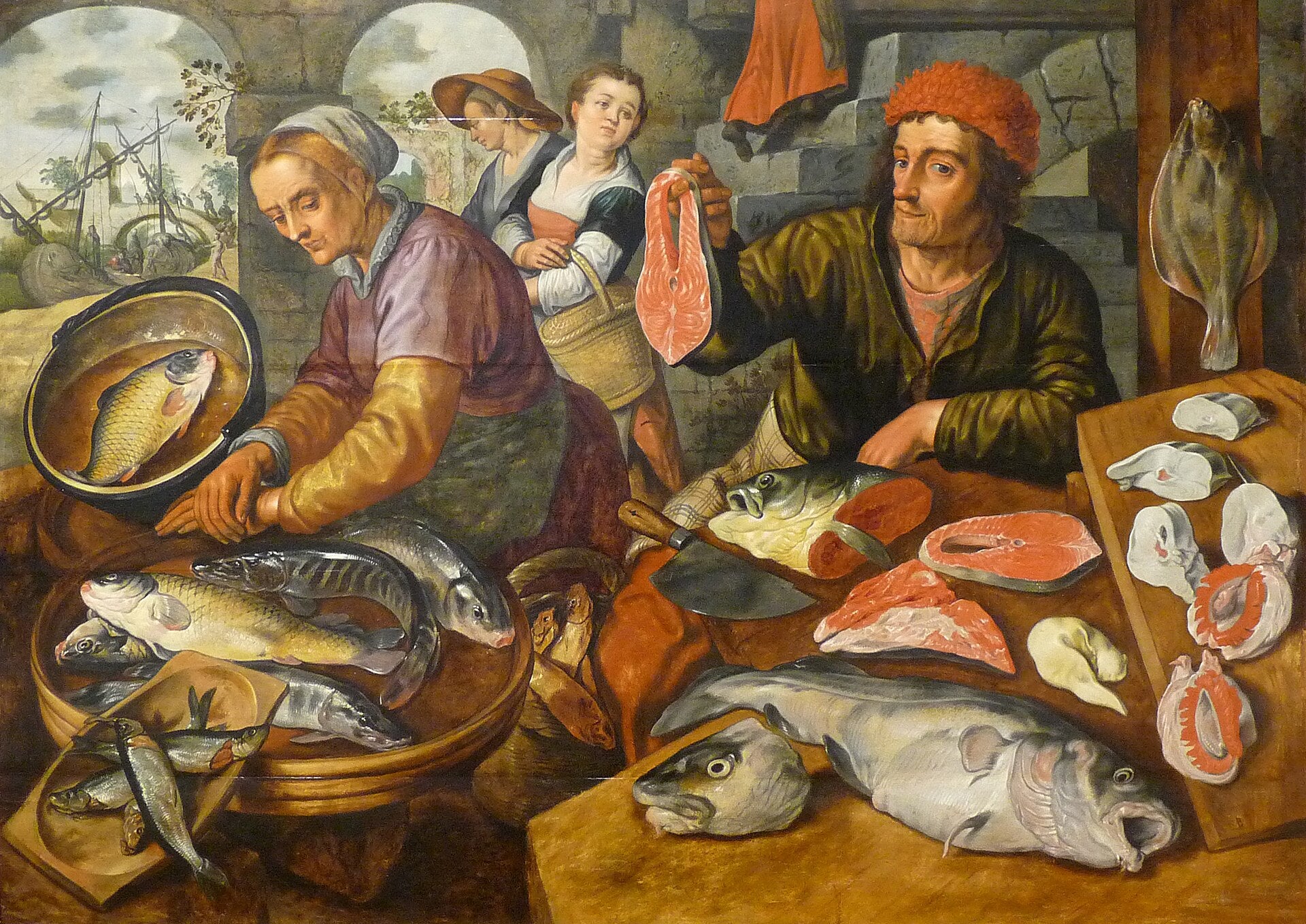 Le Marché aux poissons - Joachim Beuckelaer