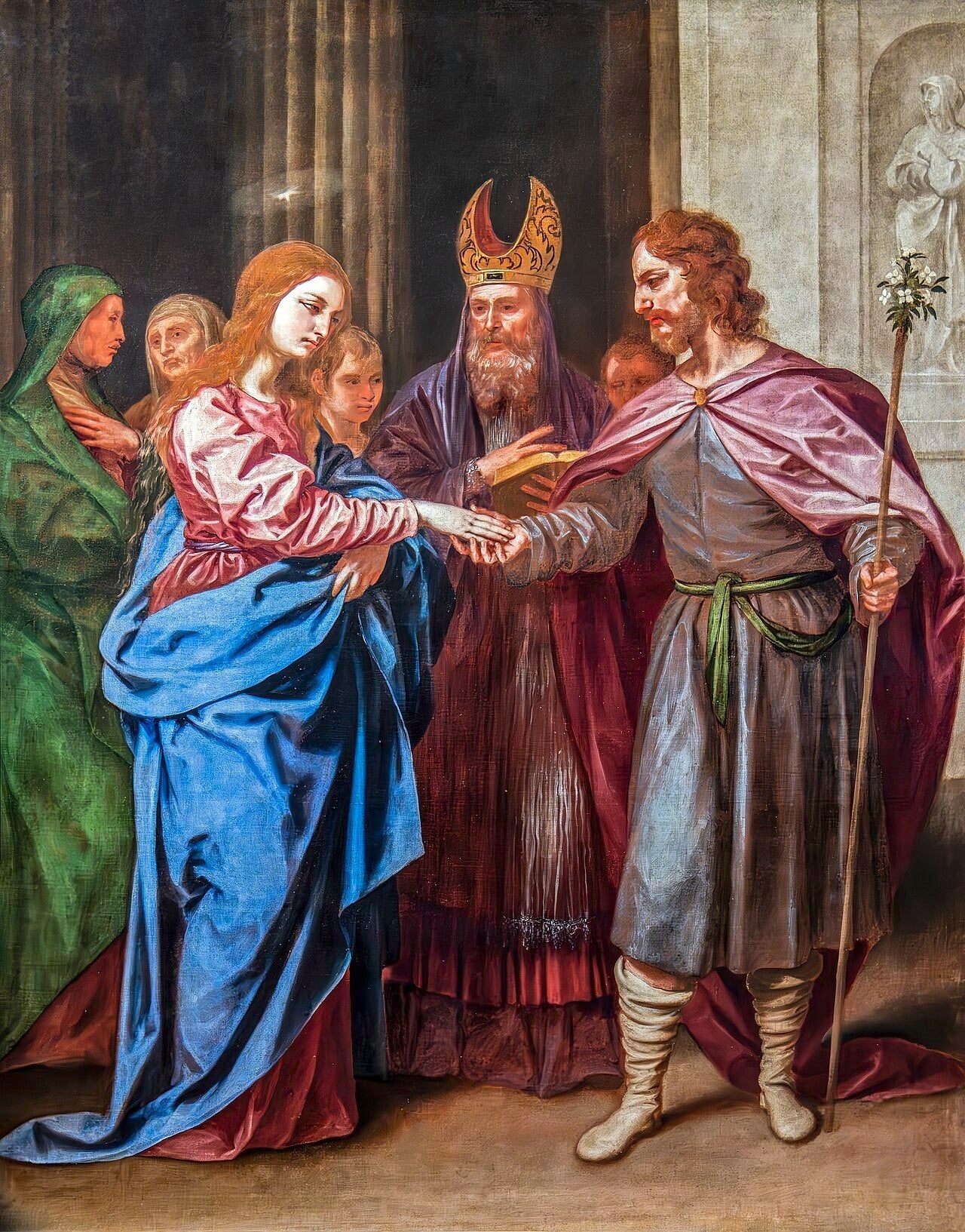 Le Mariage de la Vierge - Alonso Cano image 1 reproduction réalisée par Alpha Reproduction