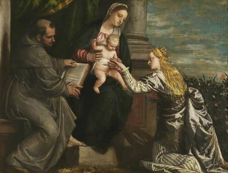 Le mariage de sainte Catherine - Paul Véronèse image 1 copie de tableau peinte à la main