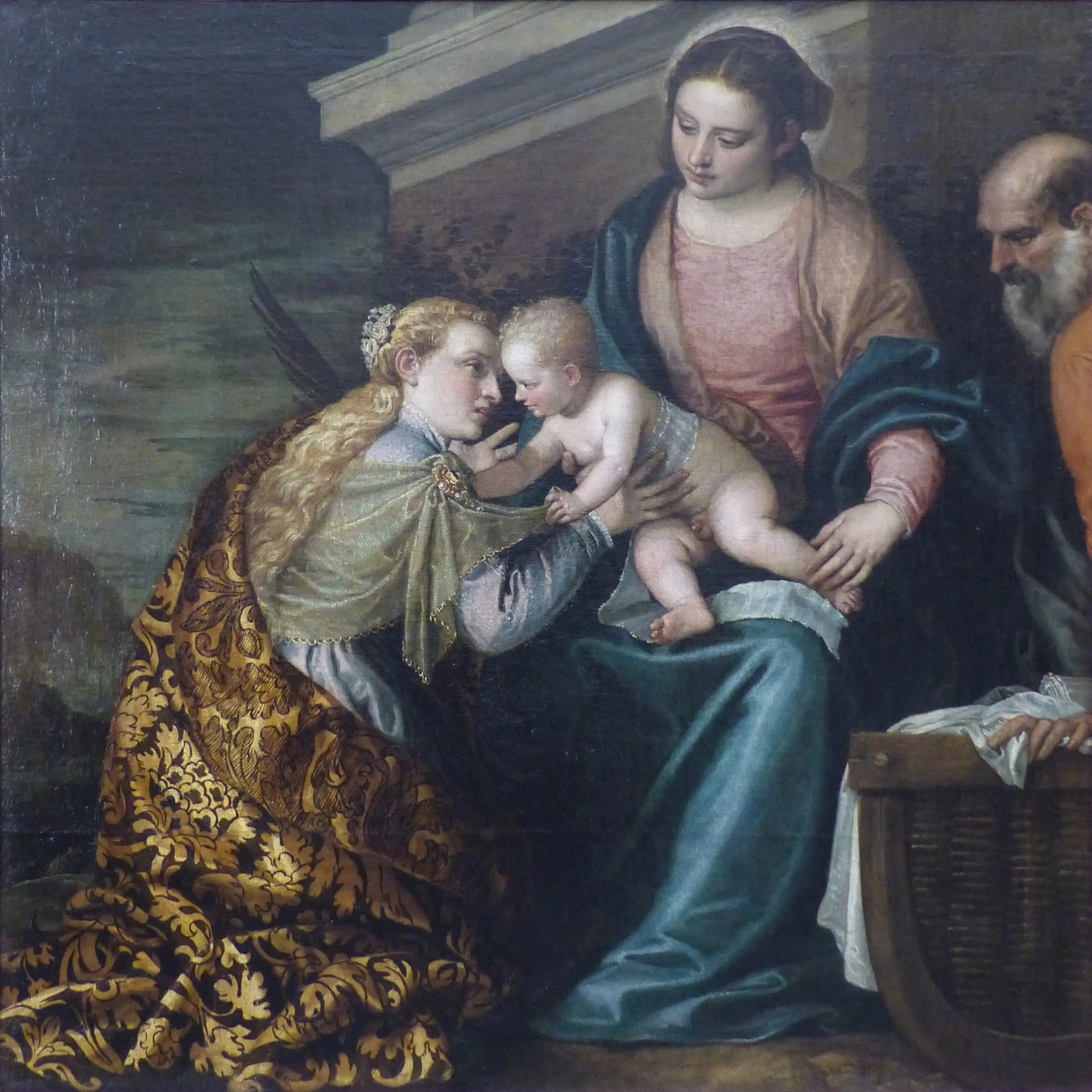 Le Mariage de Sainte Catherine - Paul Véronèse image 1 reproduction artisanale de tableau