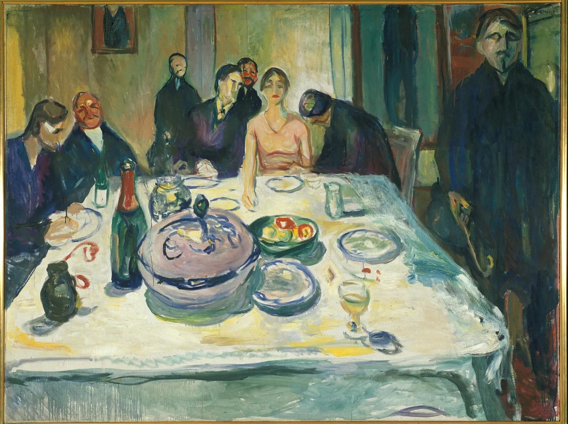 Le Mariage du Bohémien - Edvard Munch image 1 copie peinte à la main à l’huile