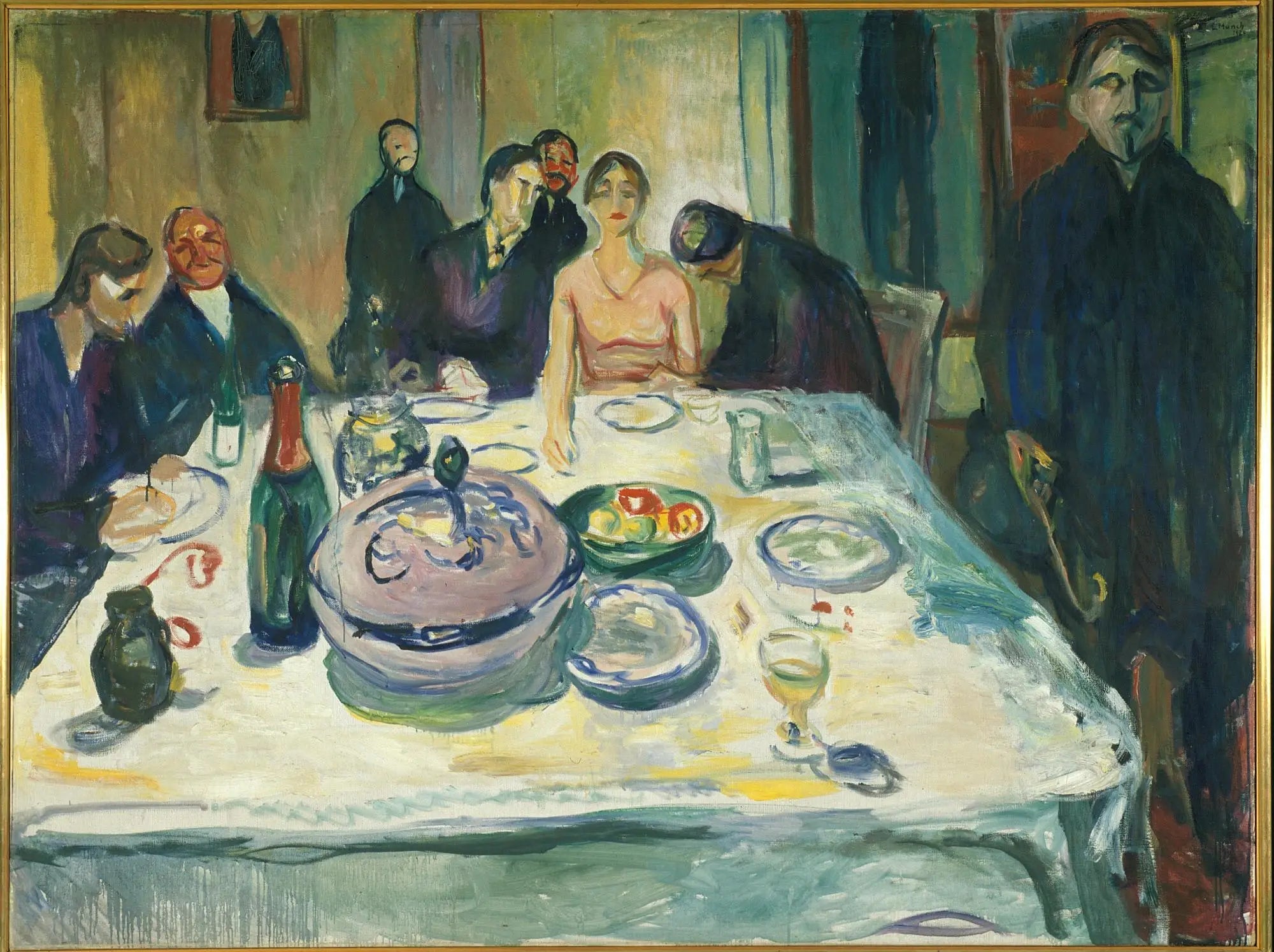 Le Mariage du Bohémien - Edvard Munch image 1 copie peinte à la main à l’huile