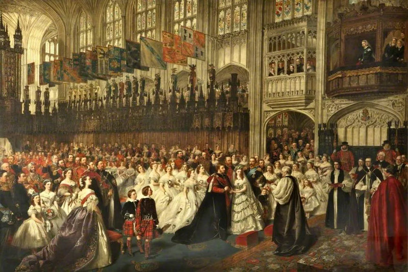 Le mariage du prince de Galles - William Powell Frith