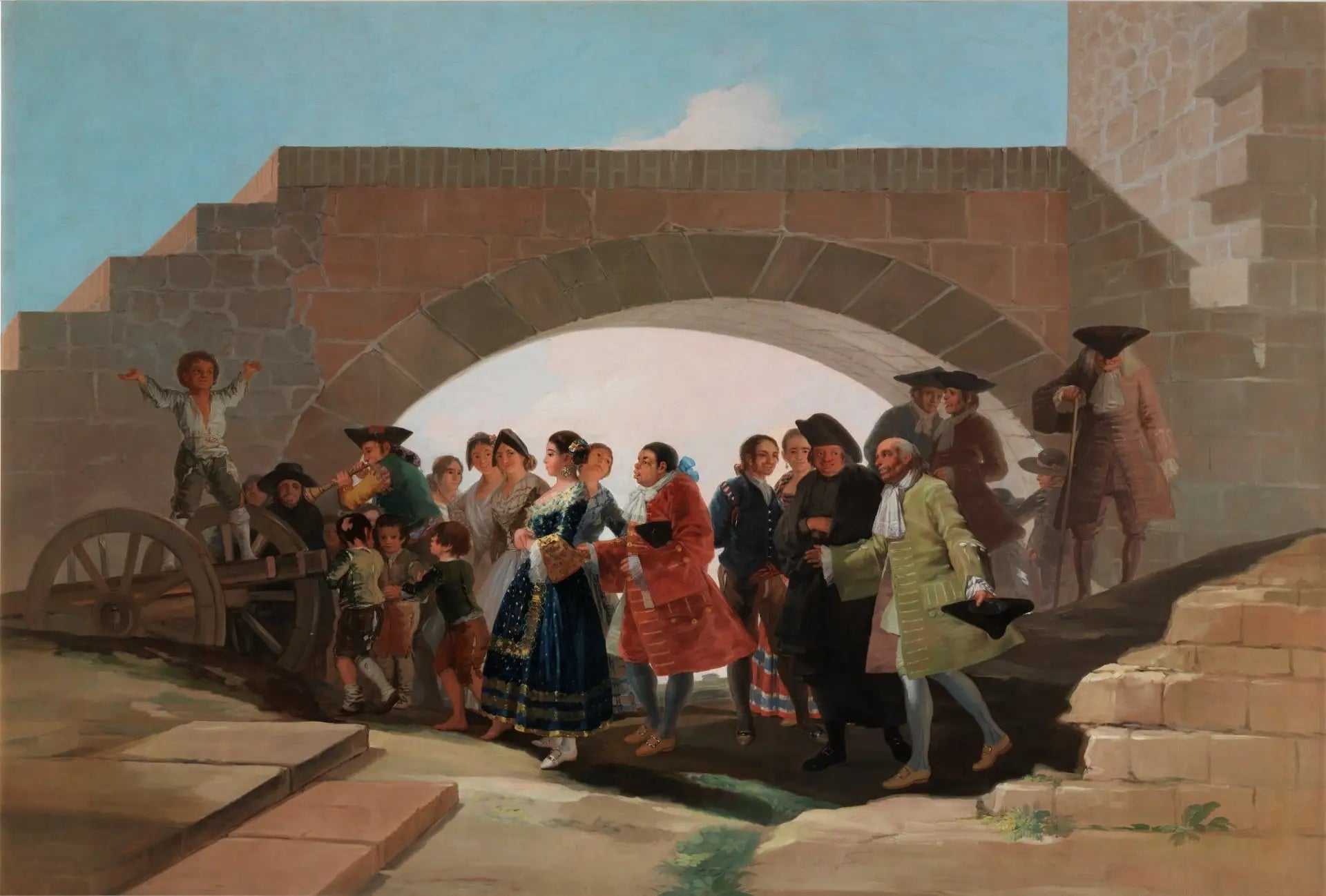 Le Mariage - Francisco de Goya image 1 reproduction de peinture à l’huile